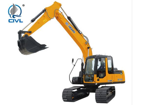 New 15 Ton Excavators Machine XE155D With Excavator Hydraulic Hammer Engine 93kw