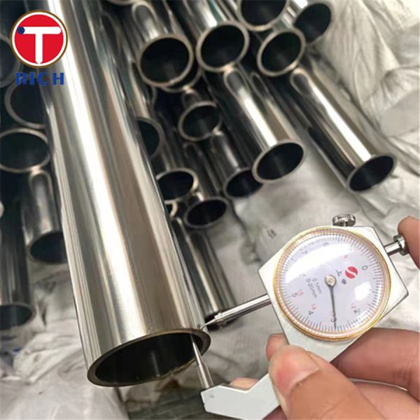 GOST 10498 08X18H10T Tube en acier inoxydable à paroi mince AISI 321 pour la résistance à la corrosion