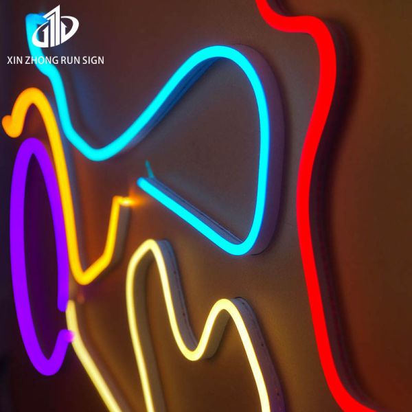 Customized Party Decorative Led  Lighting Illuminated Letter Neon Light Signs