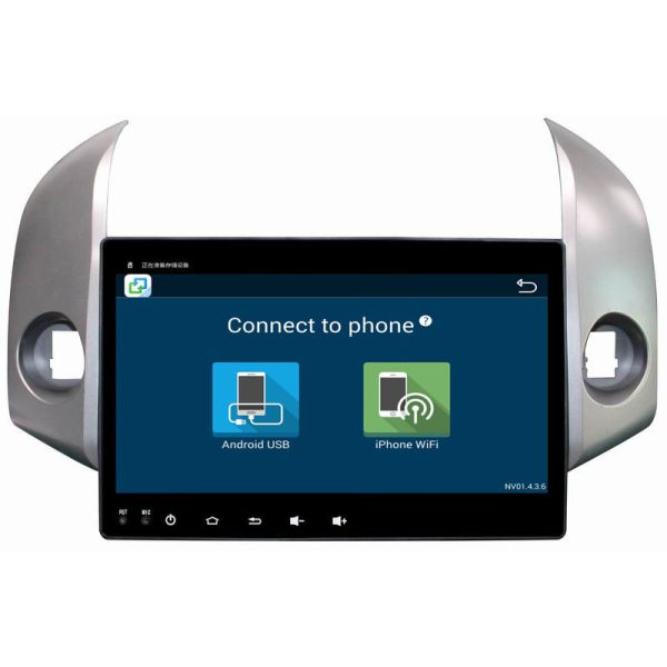 Ouchuangbo 10.1 Android 8.1 Quad Core 2Din Car DVD GPS Navigation for Toyota RAV4 2009-2012 with 3g wifi BT AUXradio