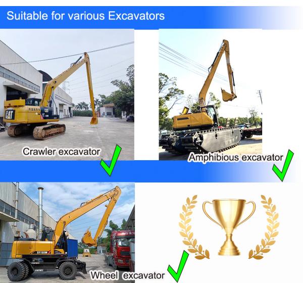 18m Excavator Long Reach Boom Excavator Long Arm Q690D