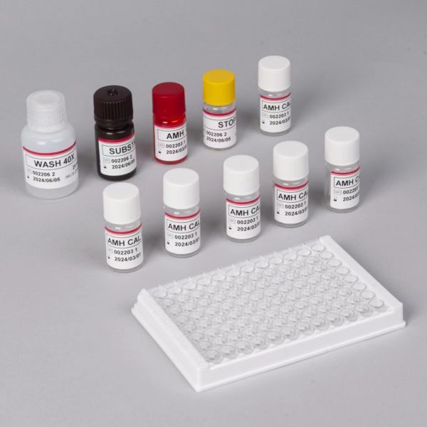 ELISA Detection Reagent Kit High Accuracy AMH Elisa Test Kit Hospital Use