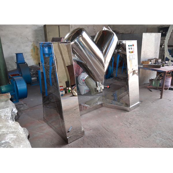 High Efficient V Blender Machine , V Type Powder Mixer Easy Operation stable