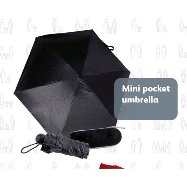 Small Windproof Rainproof UV-Proof Umbrella Advertising Umbrella for Outdoor Occasion