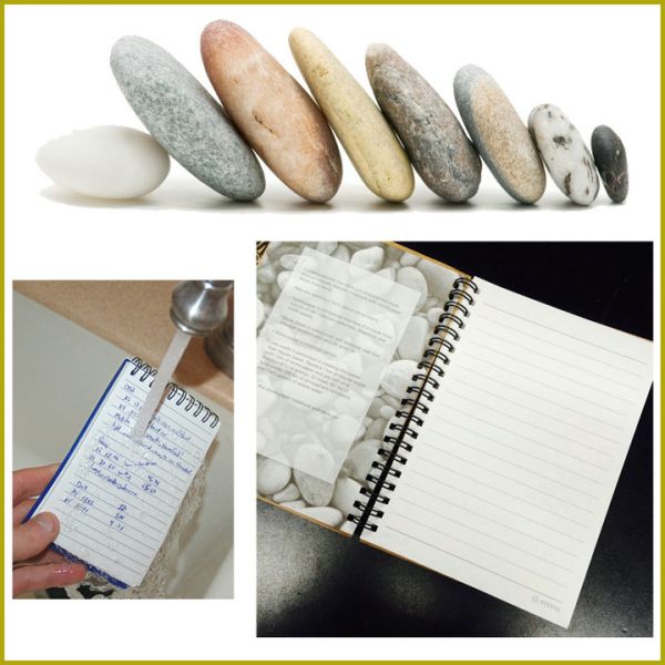 Calcium Carbonate 120gsm 140gsm Stone Paper For Advertising Anti Water