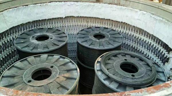 Forno de aquecimento elétrico de aquecimento de poços para arame de aço