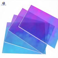 Résistance aux intempéries 100% MMA Rainbow Acrylic Sheet pour des applications polyvalentes