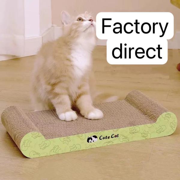 Customizable Factory Direct Wholesale Cat Scratching Board for Indoor Decor Durable and Practical Pet Supplies