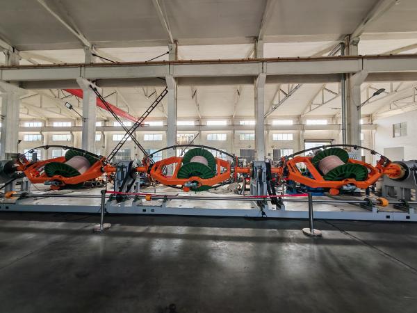 Máquina de cableado de 5 núcleos con retrodirección completa 1250 mm de retorno