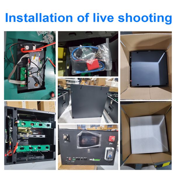 LFP 24V 280Ah DIY Battery Kit LiFePO4 Home Solar Energy Storage Battery Pack