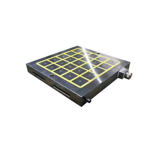 Steel 500x500mm Square electro permanent Magnetic Table For Milling Machine