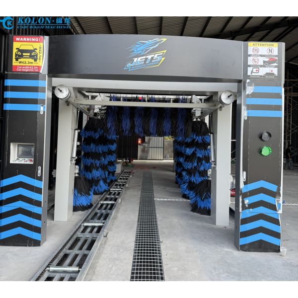 Automatic Tunnel Car Wash Machine 12.5m Conveyor System | Kolon KL-9SF