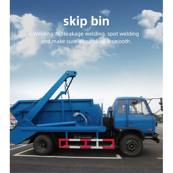 Construction Waste Disposal Trailer Skip Bin