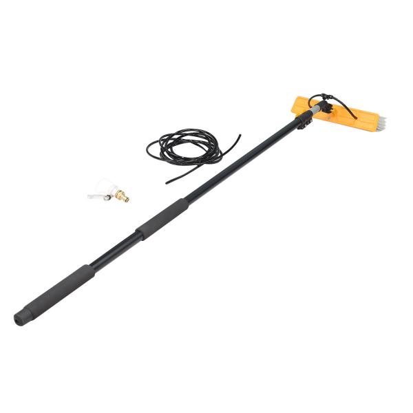Precision Clean PV Panel Surface Washing Brushes with Carbon Fiber Telescopic Rod