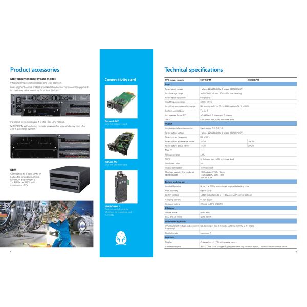 15 кВА 15000ВА 20000ВА Eaton 9SX On-line Tower UPS Technology с 8 шт. 12В 9Ах батареей