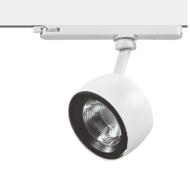 New Design Aluminum Adjustable LED integrated tracking light fixture adapter combined track light 32W