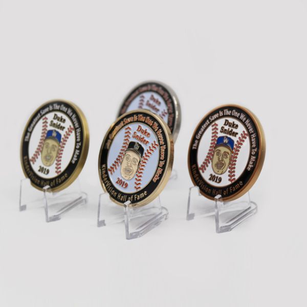 Wholesale Stainless Steel Zinc Alloy Custom Challenge Coins for Laser Engraving and Commemorative Use