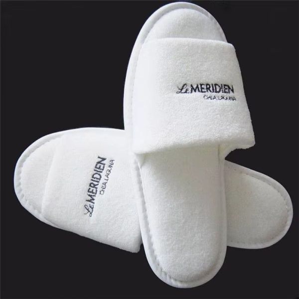 Closed Toe Disposable Spa Slippers Unisex Comfortable For Hotel Usage