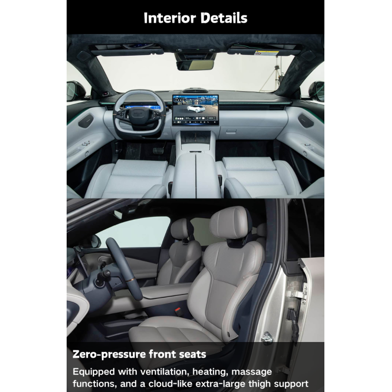 2025 Lynk & Co Z10 4WD Electric Sedan-702km Range Fast Charging High-Performance EV with 4-door 5-seater and 90-110kWh Battery