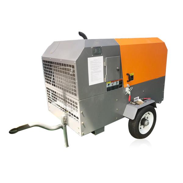 8 Bar Portable Diesel Air Compressor Stationary Small Screw Compressors