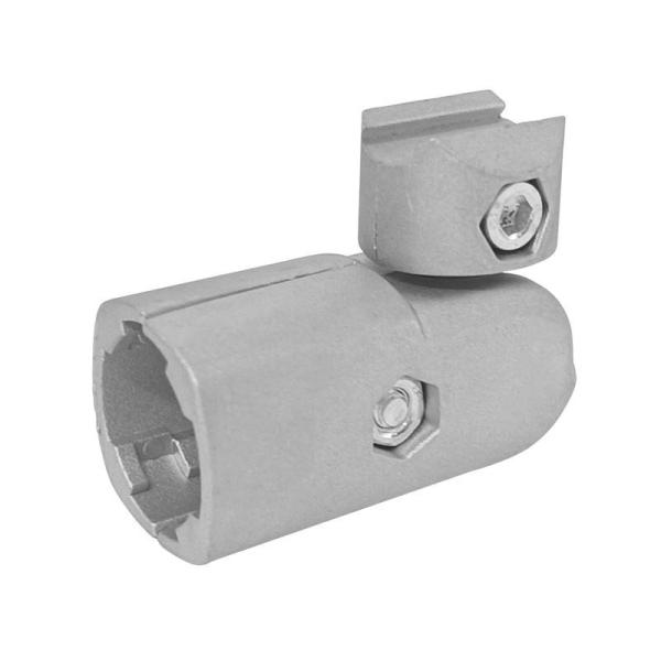 DYJ28-A07B Supplier Aluminum Tube Connector External Type 90 ° External Joint Lean Tube Connector Fastener