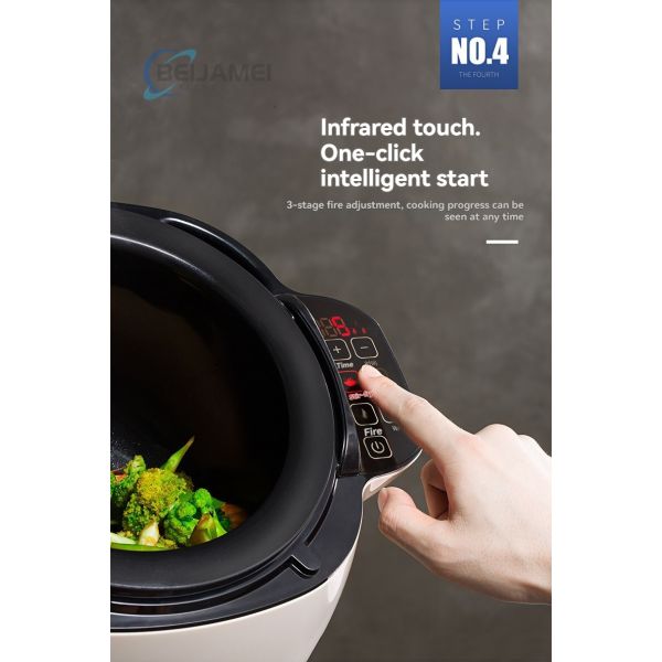 Automatic Intelligent Fully Automatic Cooking Robot for Home Use