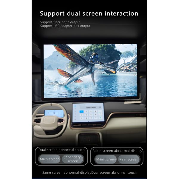 12.3Inch Android Car Head Unit for Prado Dominator 2014-2018