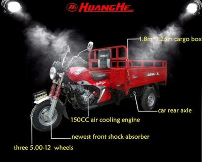 Motocicleta motorizada do triciclo da carga do combustível, carga chinesa Trike para os adultos 250cc