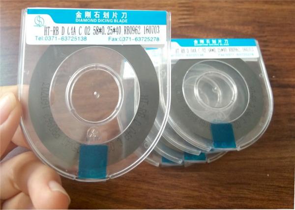 Size 50 - 100 Diamond Dicing Blades , Ceramic Chips Diamond Wafering Blade