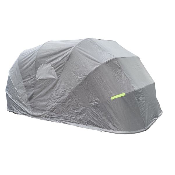 Portable Carport Three-wheeled Electric Car Storage Vehicle with Canopy Tent Umbrella