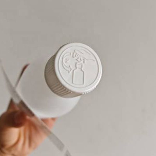 Silk Screen Printing Empty Full Sets 115ml 4oz Tris Cough Syrup Pharma Plastic Clear Bottle Crc Cap Paper Box Blue Labels