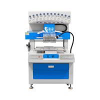 12 cores automática 3D macia PVC máquina de fabricação de chaveiro de borracha com 2D PVC máquina de chaveiro