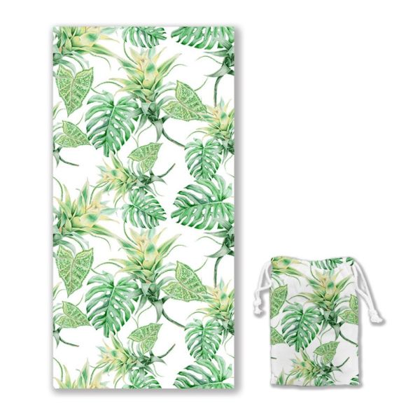 Quick-Dry Sand-Free Feature Soft Towel Cartoon Custom Beach Towel