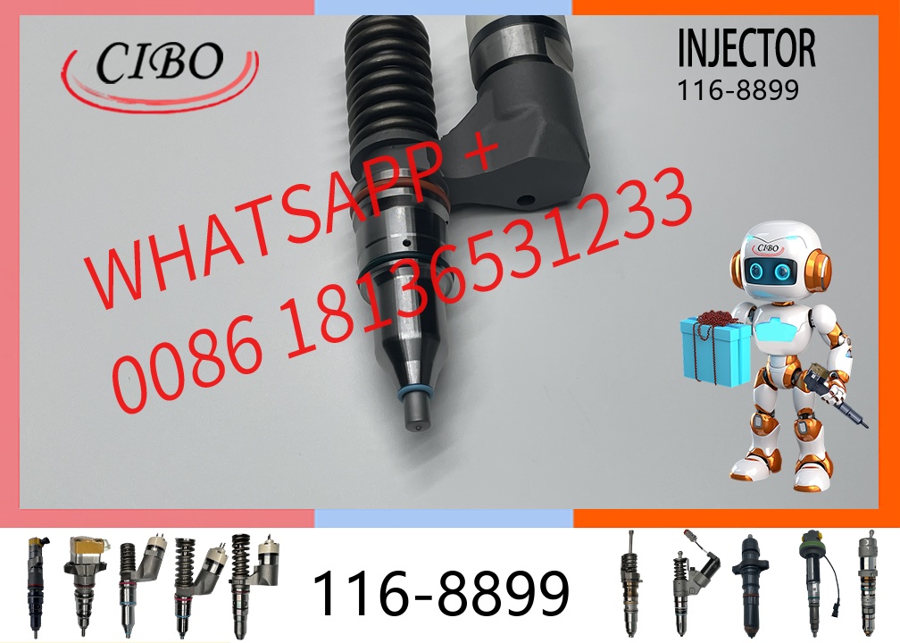 original 116-8899 Fuel Injector Diesel Injector Pump for 3176 3196 C10 C11 C12 Engine 1168899 208-9160 2089160 253-0608 253-0618 Excavator Parts original new injector