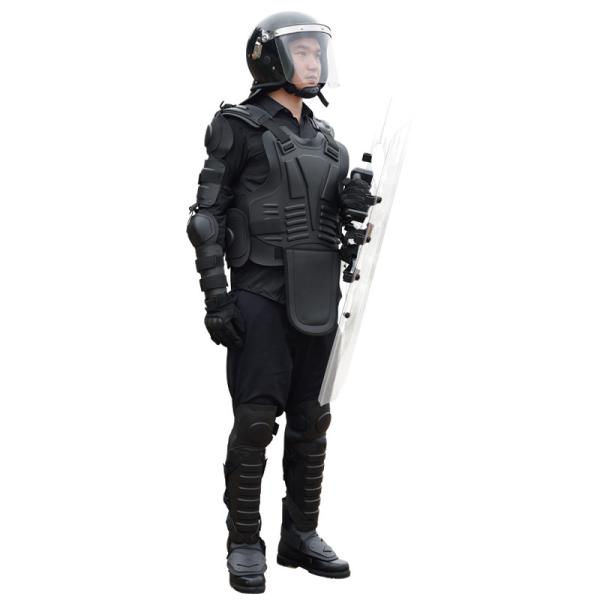 FOX110 Polícia Corpo Militar Protector de perna/cotovelo Cavalo Montado Traje Anti-motim