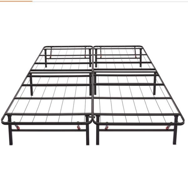 Mail Packing Modern Design Style Metal Platform Cal King Bed Frame for Bed Furniture