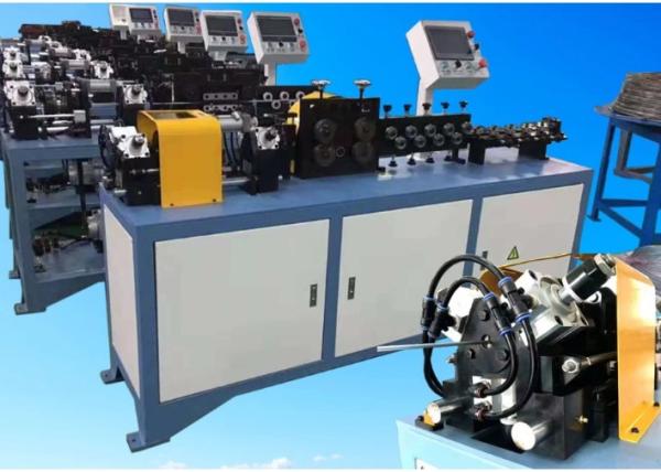 High Speed Wire Straightening Cutting Machine , Copper Wire Straightener And Cutter