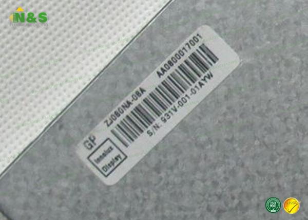 ZJ080NA -08A 8.0 inch Chimei LCD Panel , 40 Pins Medical Lcd Display Frequency 60Hz