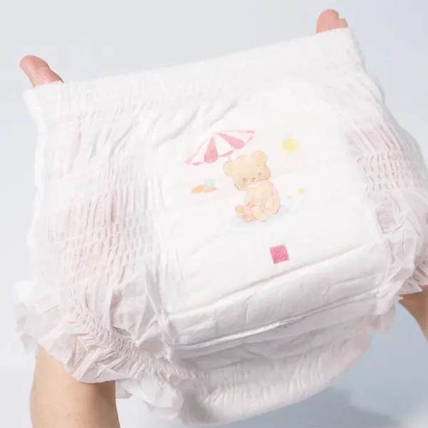 Customized Size Ultra Thin Baby Pull Up Diapers For Kids disposable baby diaper