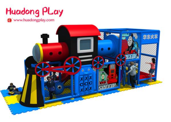 Toddler Indoor Playground Equipment High Safety New Thomas Train Style