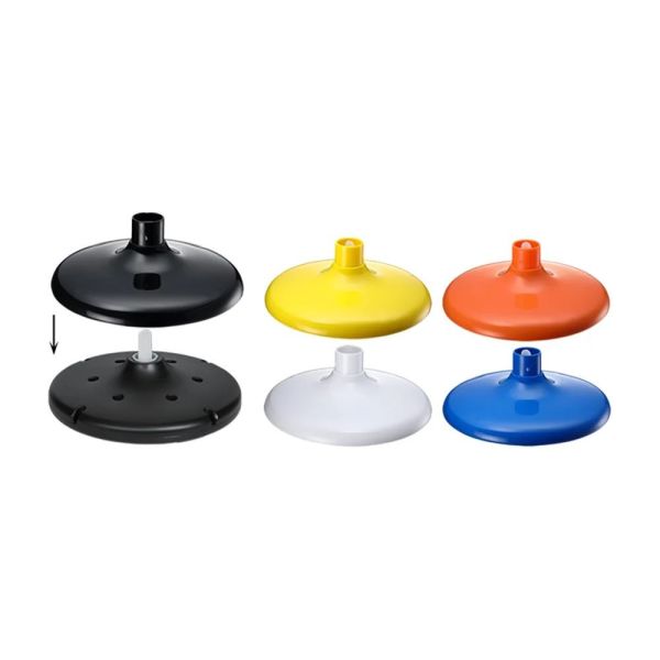 Многофункциональный пластиковый винтовой столб после жёлтого / черного безопасности дорожного движения