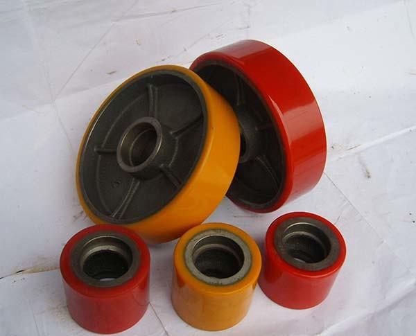 80 times 70 Model Transport Trolley Wheels with 1.5T Load Capacity and Polyurethane Material