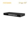 24 Gigabit Poe Ports Comply with IEEE 802.3af/at 48V Poe Standard, The Poe Switch Support Active Poe Standard Suitable for IP Monitoring and Ap Equipment