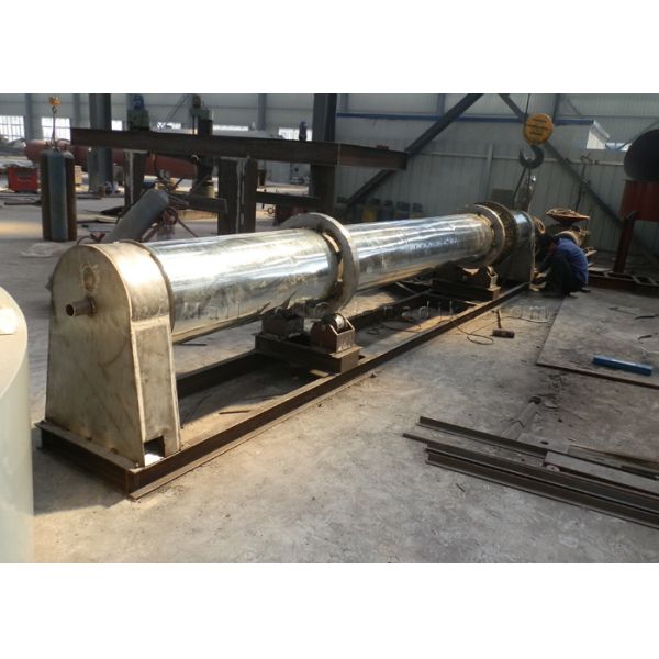 Испытывая завод роторной печи цемента 4kw 200kg/H 426x6000mm