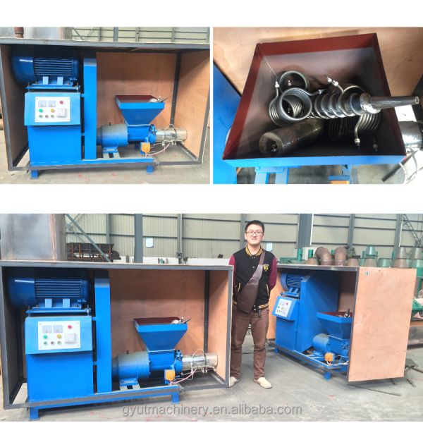 Специализированный биомассовый уголь коровьи навоза поршневый пресс деревянная пила Брикетная пресс-машина