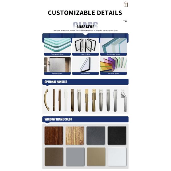Professional Modern Kitchen Stainless Steel Screen Aluminum Alloy Frame Soundproof Folding Windows 5-Year Warranty for Window