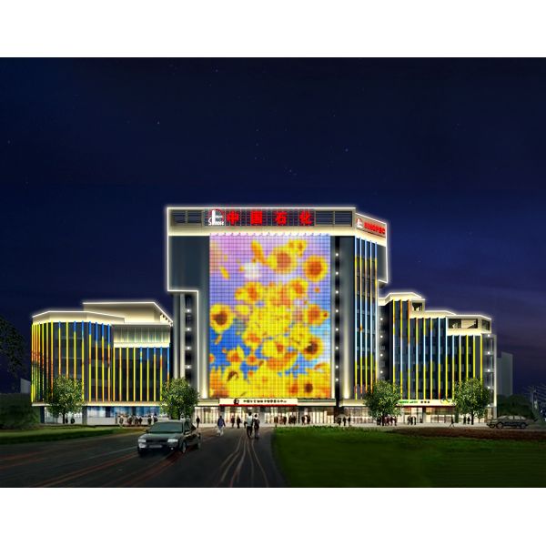 High Brightness P3.9 4000-4500cd 1000*500mm LED Grille Screen Outdoor LED Display for Commercial Advertising Campaigns