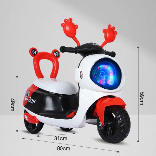 Basic Seat Type Children's Strollers Manufacturers Plastic Electric Tricycles Scooters