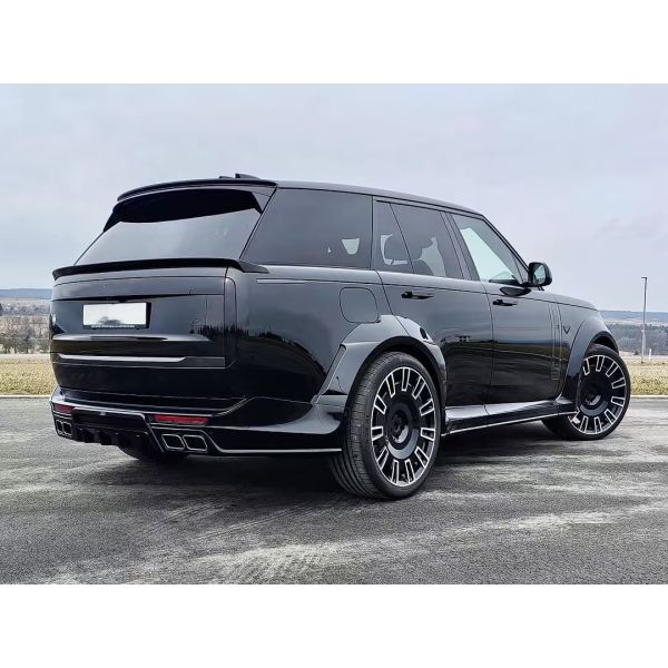 Carbon Fiber Land Rover Body Kit LM Style Universal Rear Bumper Lip Diffuser Spoiler