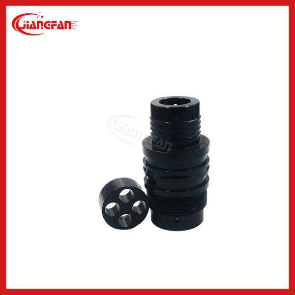 Aluminum Alloy / POM Buffer Tube Fan Out Kit 2 core 3.0mm 7mm Cable Dia Fiber